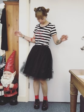 「halloween」｜ekeeさん（レディース・166cm）の秋コーディネート