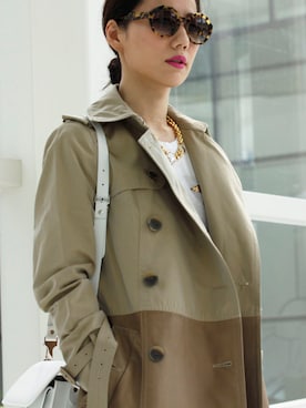 「rose」｜「アイテム（ジャケット/アウター）」を使った、momo'smarch_handmade_jewelleryさん（レディース・164cm）の夏コーディネート