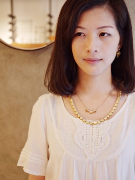 momo'smarch_handmade_jewelleryさんのコーディネート