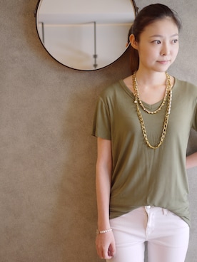 momo'smarch_handmade_jewelleryさんのコーディネート