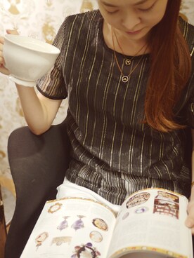 momo'smarch_handmade_jewelleryさんのコーディネート