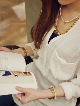 momo'smarch_handmade_jewelleryさんのコーディネート