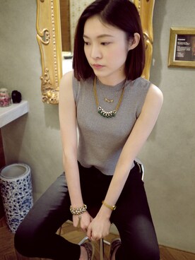 momo'smarch_handmade_jewelleryさんのコーディネート