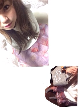 「おめかしコーデ」｜なーしゃさん（レディース・161cm）の春コーディネート