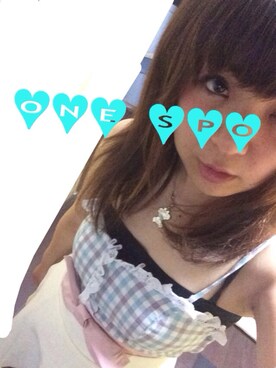 「ウエストイン」｜「アイテム（ワンピース/ドレス）」を使った、なーしゃさん（レディース・161cm）の夏コーディネート