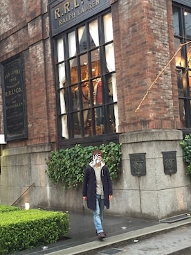 「orcival」｜「アイテム（トレンチコート）」を使った、こーみさん（メンズ・172cm）の春コーディネート