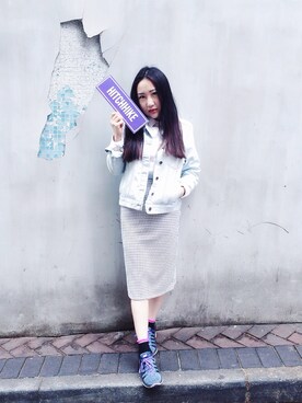 「MONKI」｜jobieleeさん（レディース・153cm）の春コーディネート