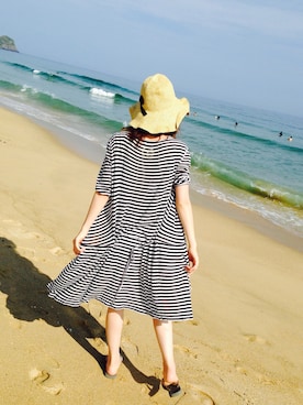 「havaianas（ハワイアナス）のアイテム（サンダル）」を使った、aiさん（レディース・168cm）の夏コーディネート