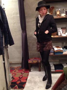 「DOLLY SEAN（ドリーシーン）のアイテム」を使った、aiさん（レディース・168cm）の秋コーディネート