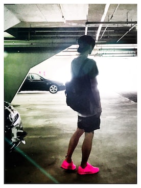 「BRATSON（ブラットソン）のアイテム」を使った、peko™️さん（メンズ・180cm）の夏コーディネート