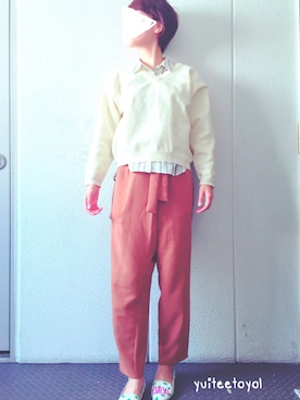 yuiteetoyolさん（レディース・160cm）の春コーディネート