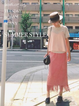 yuiteetoyolさん(レディース・160cm)の夏コーディネート