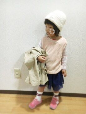yuko*さん（キッズ・100cm）の春コーディネート