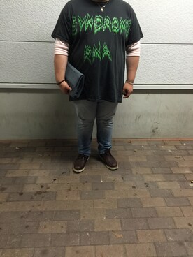 「DOLCE&GABBANA（ドルチェアンドガッバーナ）のアイテム（バッグ）」を使った、bigpigさん（メンズ・173cm）の秋コーディネート