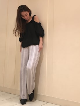 「RELAX」｜yukaさん（レディース・165cm）の春コーディネート