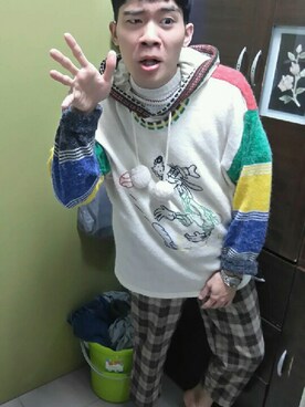 「AAのアイテム（ジャケット/アウター）」を使った、lion0720さん（メンズ・179cm）の冬コーディネート