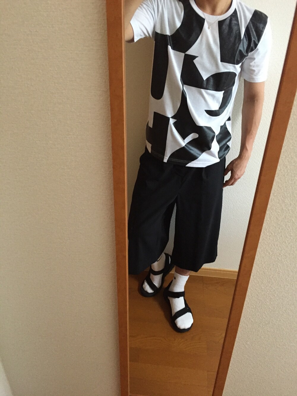 「BEAUTY&YOUTH UNITED ARROWSのBY ネックレス（ネックレス、その他）」を使った、yukiさん（メンズ・173cm）の夏コーディネートの1枚目の写真