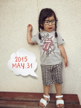 「アメカジフェス～夏の陣～」｜Kiraさん（キッズ・90cm）の春コーディネート