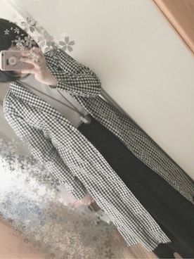 「スカウチョ」｜ぽんずさん（レディース・157cm）の夏コーディネート