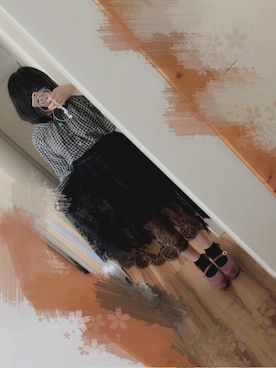 「連投すみません」｜ぽんずさん（レディース・157cm）の秋コーディネート