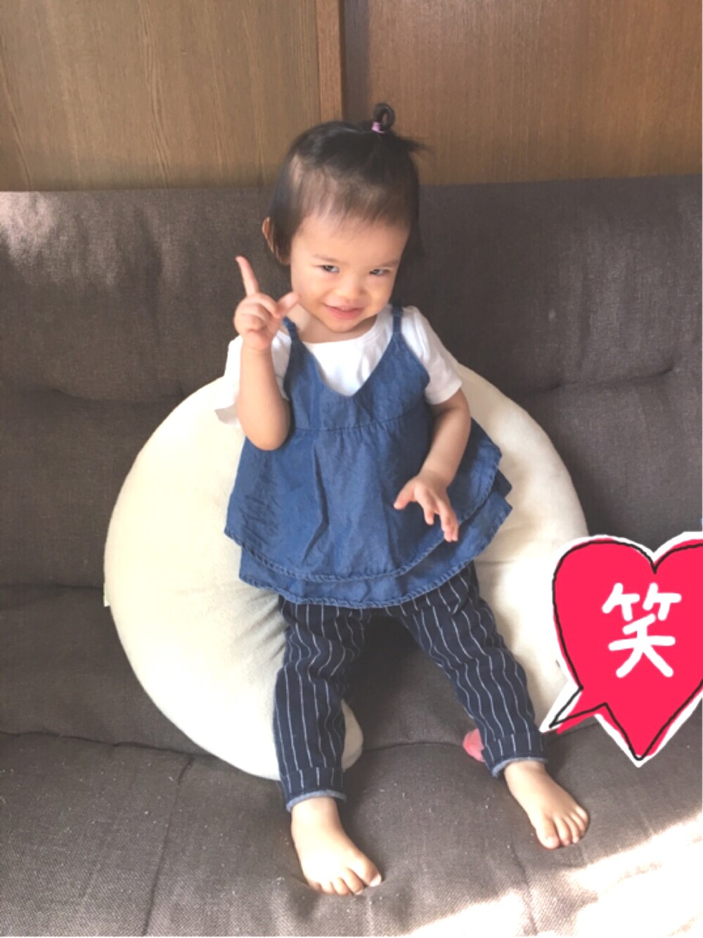 Suikaaさんの「テンセルデニムキャミソール（BRANSHES）」を使ったコーディネートの1枚目の写真