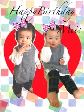 Suikaaさん（キッズ・80cm）の秋コーディネート