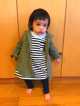 Suikaaさん（キッズ・80cm）の秋コーディネート