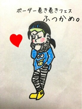 Suikaaさん（キッズ・80cm）の冬コーディネート