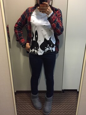 Ｋコ/BAILA専属読者モデルさん（レディース・155cm）の冬コーディネート