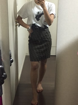 「FENDI」｜Ｋコ/BAILA専属読者モデルさん（レディース・155cm）の夏コーディネート