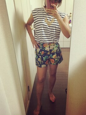 Kコ/BAILA専属読者モデルさん(レディース・155cm)の夏コーディネート