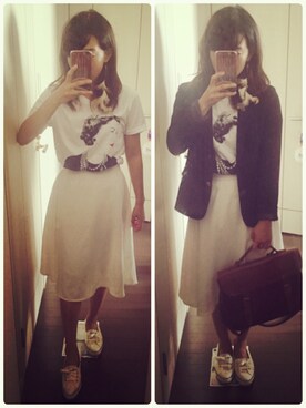 「CONVERSE（コンバース）のCONVERSE / ALL STAR POINTED WASHEDLINEN OX（スニーカー）」を使った、Ｋコ/BAILA専属読者モデルさん（レディース・155cm）の秋コーディネート