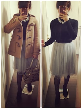 Ｋコ/BAILA専属読者モデルさん（レディース・155cm）の秋コーディネート