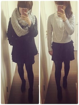 Ｋコ/BAILA専属読者モデルさん（レディース・155cm）の冬コーディネート