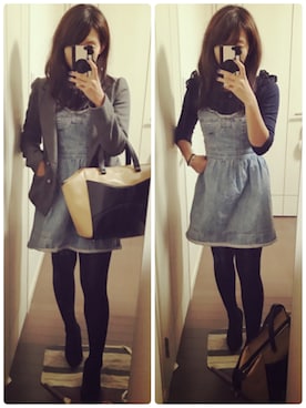 Kコ/BAILA専属読者モデルさん(レディース・155cm)の秋コーディネート