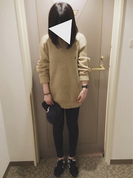 Rikoさん（レディース・160cm）の冬コーディネート