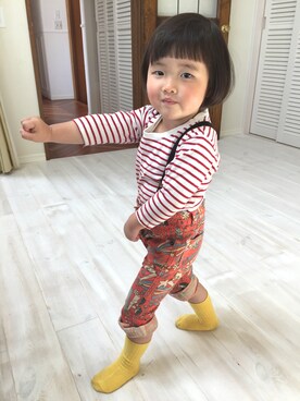 「リトミック」｜noriさん（キッズ・80cm）の春コーディネート