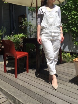 「EAIRTH（アース）のアイテム」を使った、jamesyukiさん（レディース・152cm）の春コーディネート