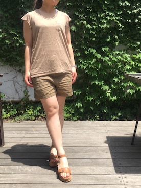 「le crabe rouge」｜jamesyukiさん（レディース・152cm）の夏コーディネート