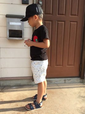 ha-☆さん(キッズ・100cm)の夏コーディネート