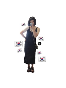 「ohotoro」｜「アイテム（ワンピース/ドレス）」を使った、G O Nさん（レディース・158cm）の夏コーディネート