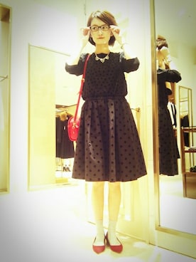 鳥子さん(レディース・167cm)の冬コーディネート