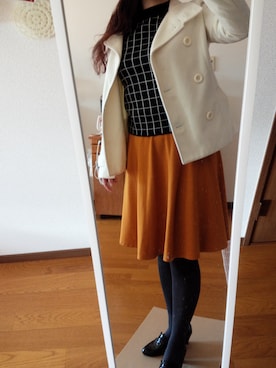 けーさん（レディース・160cm）の冬コーディネート