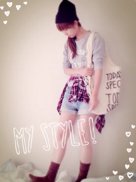 ともにゃ◡̈♡さんのコーディネート