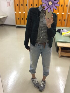 YUCKEYさん（レディース・158cm）の秋コーディネート