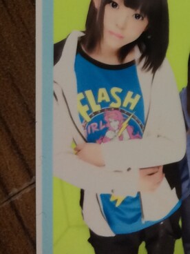 「LISTEN FLAVOR（リッスンフレーバー）のアイテム（Tシャツ/カットソー、ブルー系）」を使った、なおさん（レディース・167cm）の春コーディネート