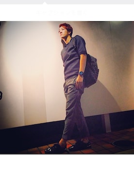 「G-SHOCK」｜RIKITOさん（メンズ・180cm）の秋コーディネート