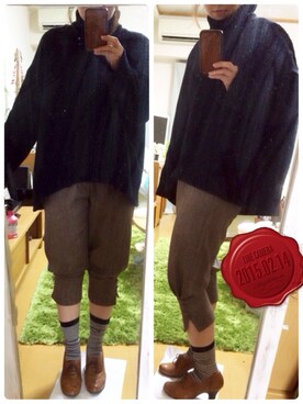 mini3さん（レディース・154cm）の冬コーディネート