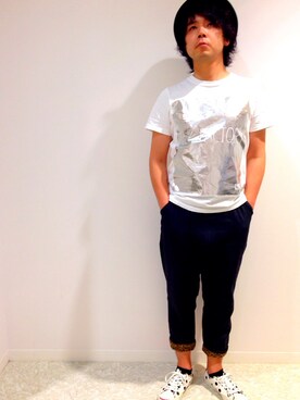 OHMORIさん（メンズ・165cm）の夏コーディネート