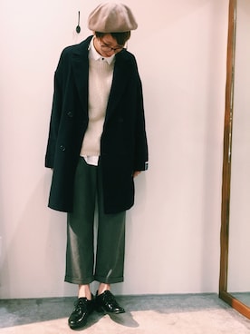 「アイテム（ジャケット/アウター）」を使った、ｶﾝﾅさん（レディース・167cm）の秋コーディネート